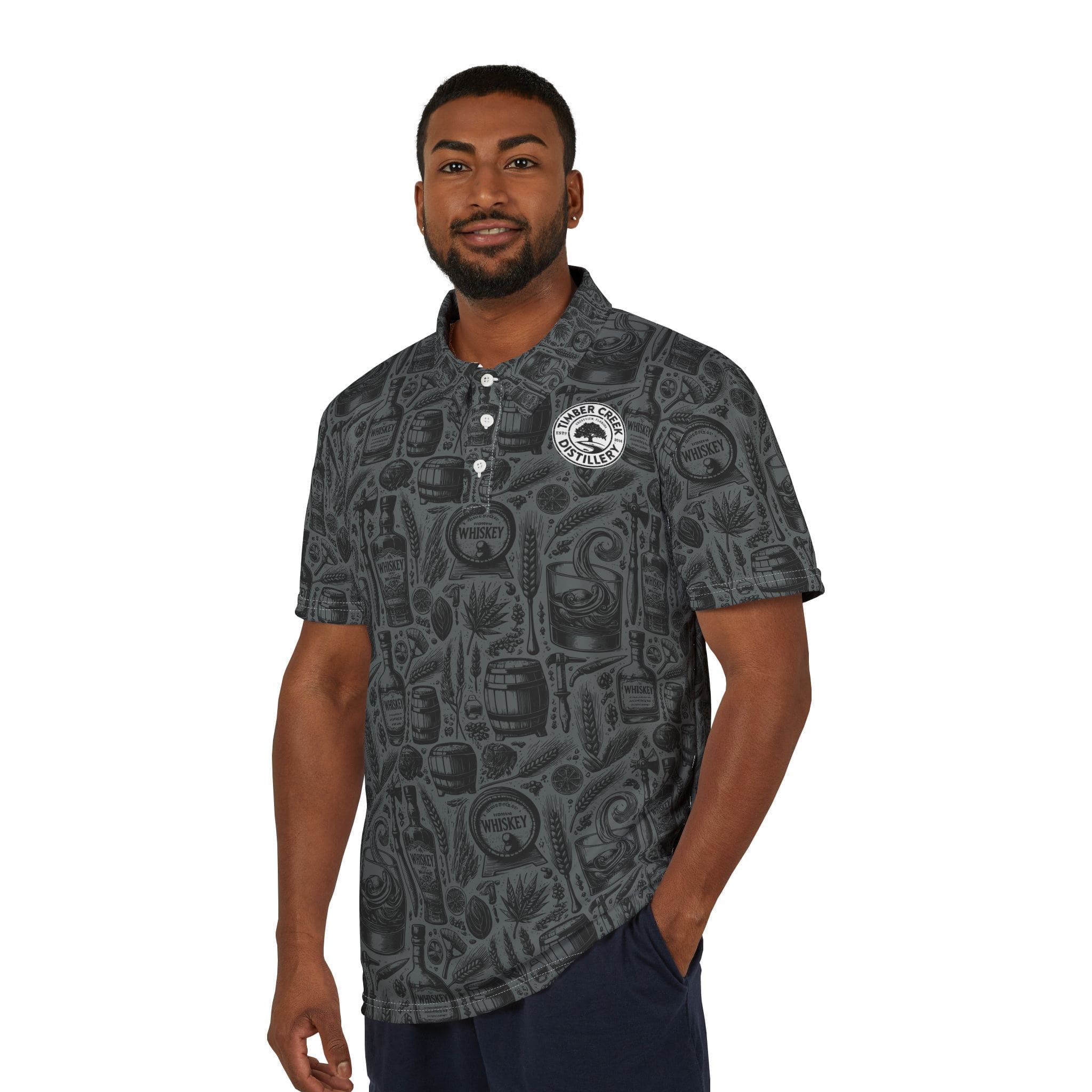 Timber Creek Polo Shirt Whiskey