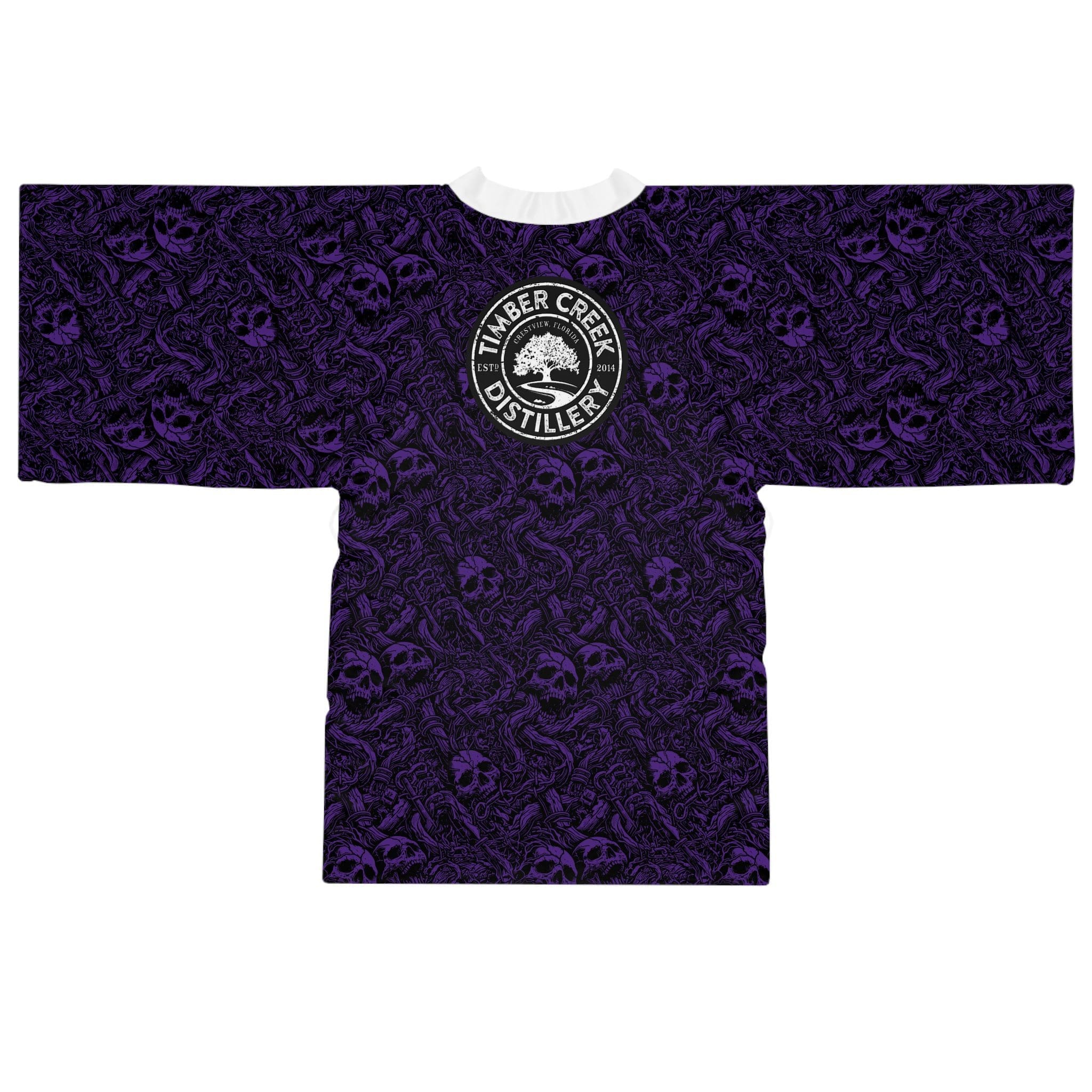Gothic Long Sleeve Kimono Robe